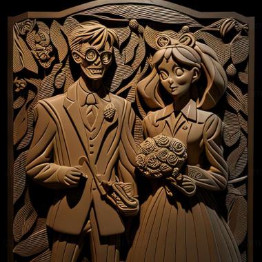 3D model Detective Conan The Bride of Halloween anime (STL)